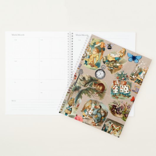Alice in Wonderland Cheshire Cat Characters Planner (Display)