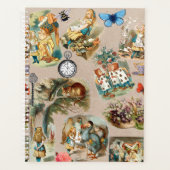 Alice in Wonderland Cheshire Cat Characters Planner (Voorkant)