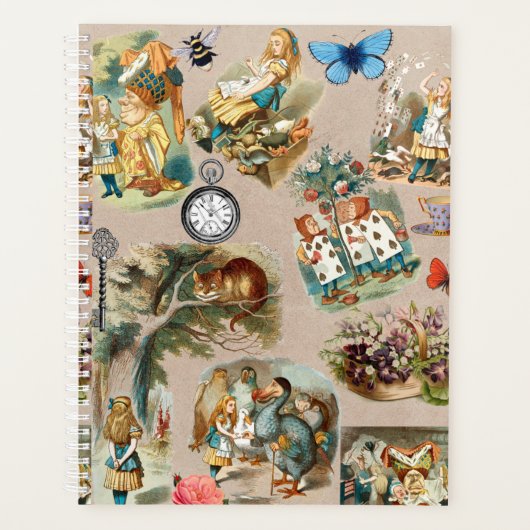 Alice in Wonderland Cheshire Cat Characters Planner (Voorkant)