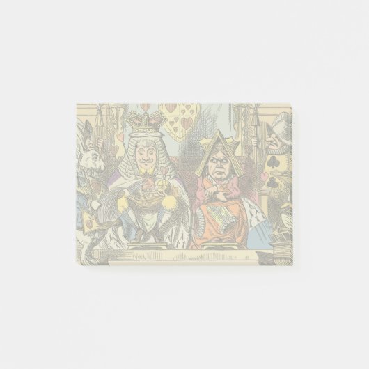 Alice in Wonderland Cheshire Cat Characters Post-it® Notes (Voorkant)