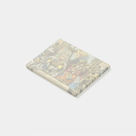 Alice in Wonderland Cheshire Cat Characters Post-it® Notes (Schuin)