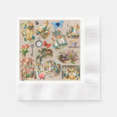 Alice in Wonderland Cheshire Cat Characters Servet (Voorkant)