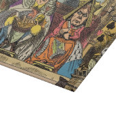 Alice in Wonderland Cheshire Cat Characters Snijplank (Hoek)