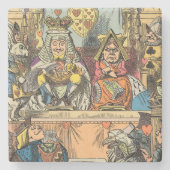 Alice in Wonderland Cheshire Cat Characters Stenen Onderzetter (Voorkant)