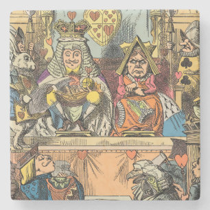 Alice in Wonderland Cheshire Cat Characters Stenen Onderzetter