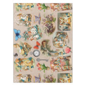 Alice in Wonderland Cheshire Cat Characters Tafelkleed (Voorkant)