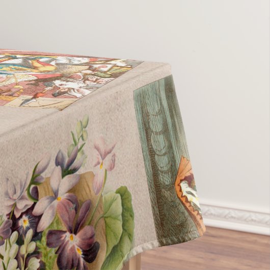 Alice in Wonderland Cheshire Cat Characters Tafelkleed (Voorbeeld)