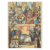 Alice in Wonderland Cheshire Cat Characters Tafelkleed (Voorkant)