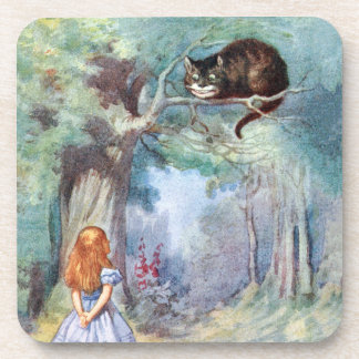 Alice in Wonderland Cheshire Cat Cork Onderzetter 