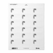  Alice in Wonderland, Cheshire Cat Etiket (Full Sheet)