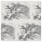  Alice in Wonderland Cheshire Cat Fabric Stof (Close Up)