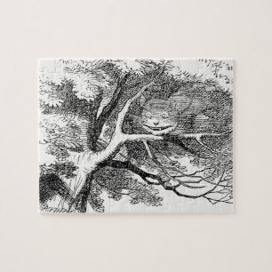 Alice in Wonderland - Cheshire Cat Fading to Smile Legpuzzel