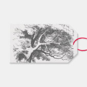  Alice in Wonderland Cheshire Cat Gift Labels Cadeaulabel (Voorkant (Horizontaal))