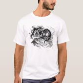 Alice in Wonderland Cheshire Cat (groot) T-shirt (Voorkant)