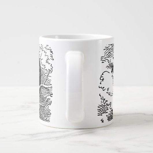  Alice in Wonderland, Cheshire Cat Grote Koffiekop (Achterkant)