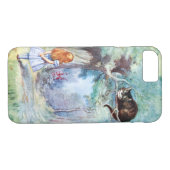 Alice in Wonderland Cheshire Cat iPhone 7 hoesje (Achterkant (Horizontaal))