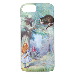 Alice in Wonderland Cheshire Cat iPhone 7 hoesje