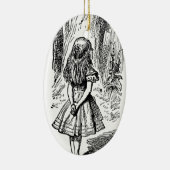  Alice in Wonderland, Cheshire Cat Keramisch Ornament (Rechts)