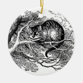 Alice in Wonderland, Cheshire Cat Keramisch Ornament (Voorkant)
