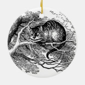 Alice in Wonderland, Cheshire Cat Keramisch Ornament (Achterkant)