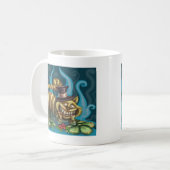 Alice in Wonderland Cheshire Cat Koffiemok (Voorkant links)