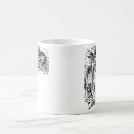  Alice in Wonderland, Cheshire Cat Koffiemok (Center)