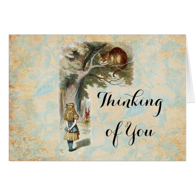 Alice in Wonderland Cheshire Cat Mad (Voorkant Horizontaal)