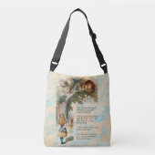 Alice in Wonderland Cheshire Cat Mad Crossbody Tas (Voorkant)