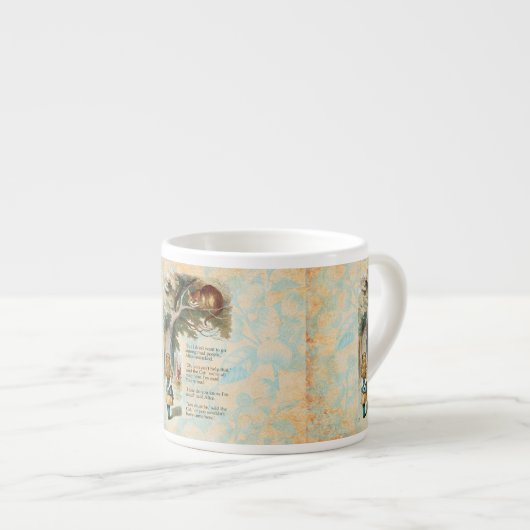 Alice in Wonderland Cheshire Cat Mad Espresso Kop (Voorkant rechts)