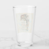 Alice in Wonderland Cheshire Cat Mad Glas (Achterkant)