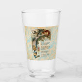 Alice in Wonderland Cheshire Cat Mad Glas (Voorkant)