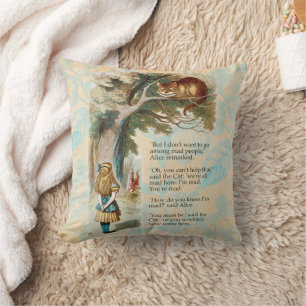 Alice in Wonderland Cheshire Cat Mad Kussen