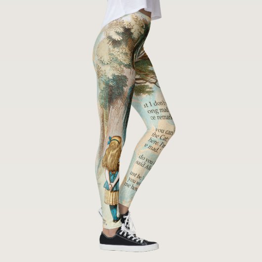 Alice in Wonderland Cheshire Cat Mad Leggings (Rechts)