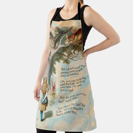 Alice in Wonderland Cheshire Cat Mad Schort (Insitu)