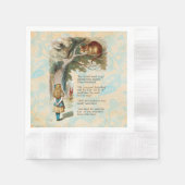 Alice in Wonderland Cheshire Cat Mad Servet (Voorkant)