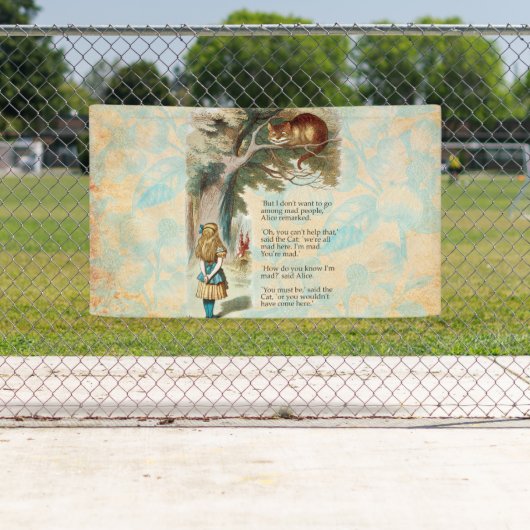 Alice in Wonderland Cheshire Cat Mad Spandoek (Insitu)