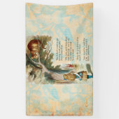 Alice in Wonderland Cheshire Cat Mad Spandoek (Verticaal)