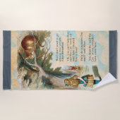 Alice in Wonderland Cheshire Cat Mad Strandlaken (Voorkant)