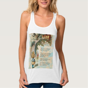 Alice in Wonderland Cheshire Cat Mad Tanktop