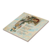 Alice in Wonderland Cheshire Cat Mad Tegeltje (Zijkant)