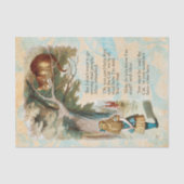 Alice in Wonderland Cheshire Cat Mad Tissuepapier (Voorkant)