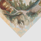 Alice in Wonderland Cheshire Cat Mad Tissuepapier (Detail)