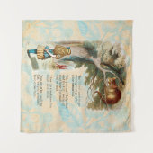 Alice in Wonderland Cheshire Cat Mad Wandkleed (Voorkant (horizontaal))