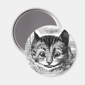 Alice in Wonderland Cheshire Cat Magnet (Voorkant / Achterkant)