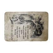 Alice in Wonderland; Cheshire Cat met Alice Badmat (Voorkant)