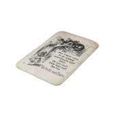 Alice in Wonderland; Cheshire Cat met Alice Badmat (Gekanteld)