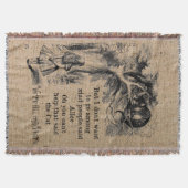 Alice in Wonderland; Cheshire Cat met Alice Deken (Voorkant)