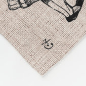 Alice in Wonderland; Cheshire Cat met Alice Fleece Deken (Hoek)