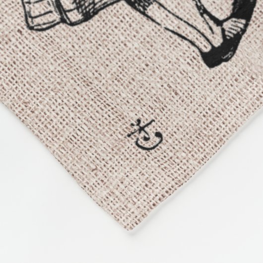 Alice in Wonderland; Cheshire Cat met Alice Fleece Deken (Hoek)