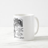 Alice in Wonderland; Cheshire Cat met Alice Koffiemok (Voorkant rechts)